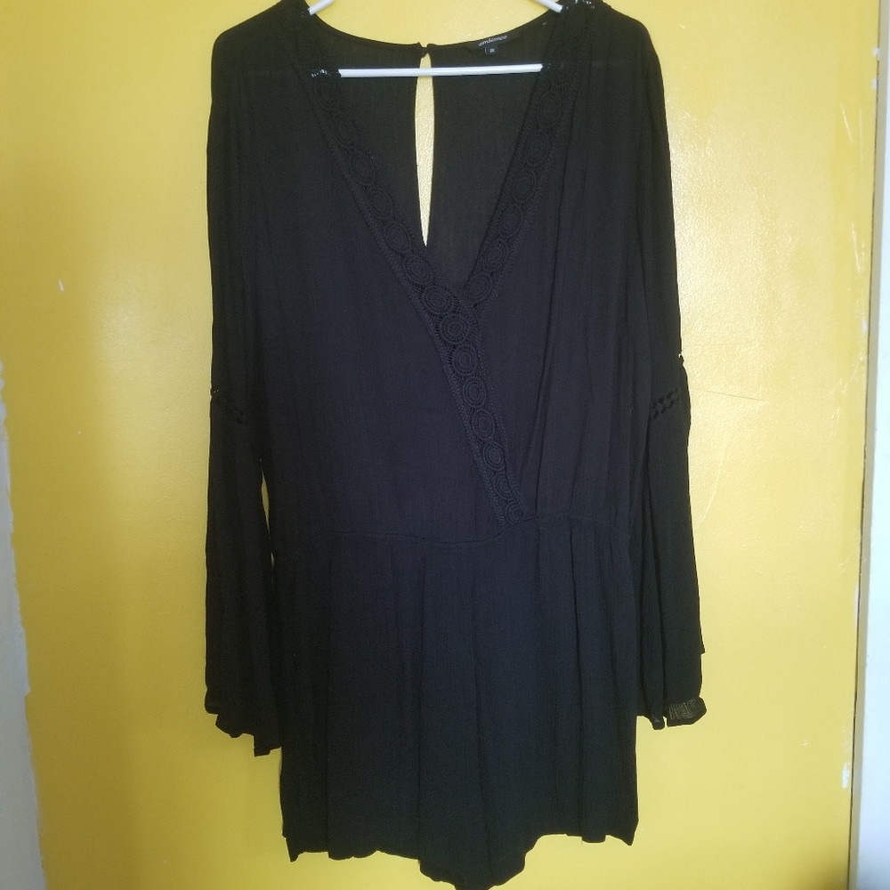 NWOT Ambiane Romper Plus Size 2X